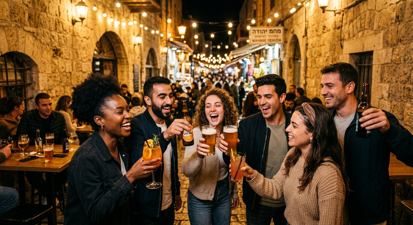 בילויי ערב בירושלים: מדריך לתכנון ערב חגיגי לחבורה